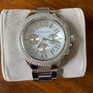 Silver Rhinestone MICHAEL KORS watch